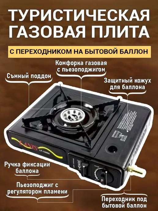Pro Turist Плита газовая настольная, вариант