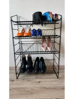 Обувница этажерка для обуви с полками ЮГ-НАЙДИ 97025944 купить за 2 995 ₽ в интернет-магазине Wildberries