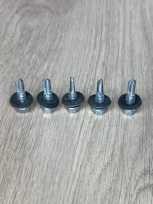 FIXER Саморезы кровельные цинк 5,5х19, 5.5x19, фото 4