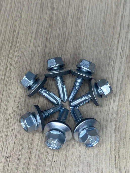 FIXER Саморезы кровельные цинк 5,5х19, 5.5x19, фото 6