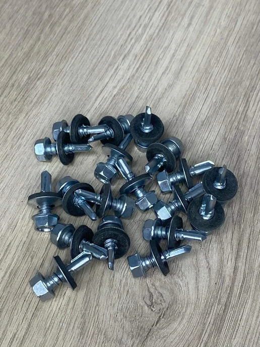 FIXER Саморезы кровельные цинк 5,5х19, 5.5x19, фото 8