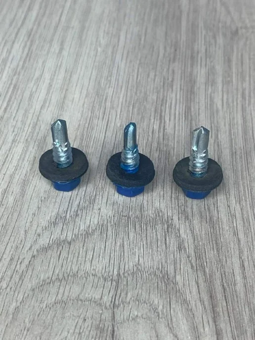 FIXER Саморезы кровельные синие 5,5х19, 5.5x19, фото 6