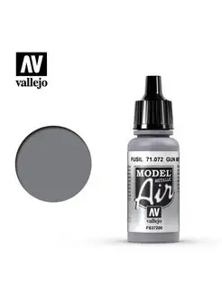 Краска 072-17ML. GUNMETAL VALLEJO 97099261 купить за 357 ₽ в интернет-магазине Wildberries