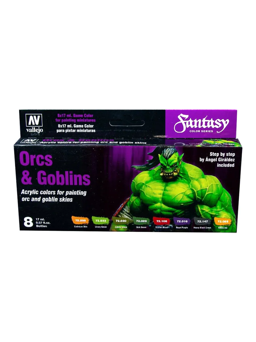 Набор красок Orcs & Goblins 8...
