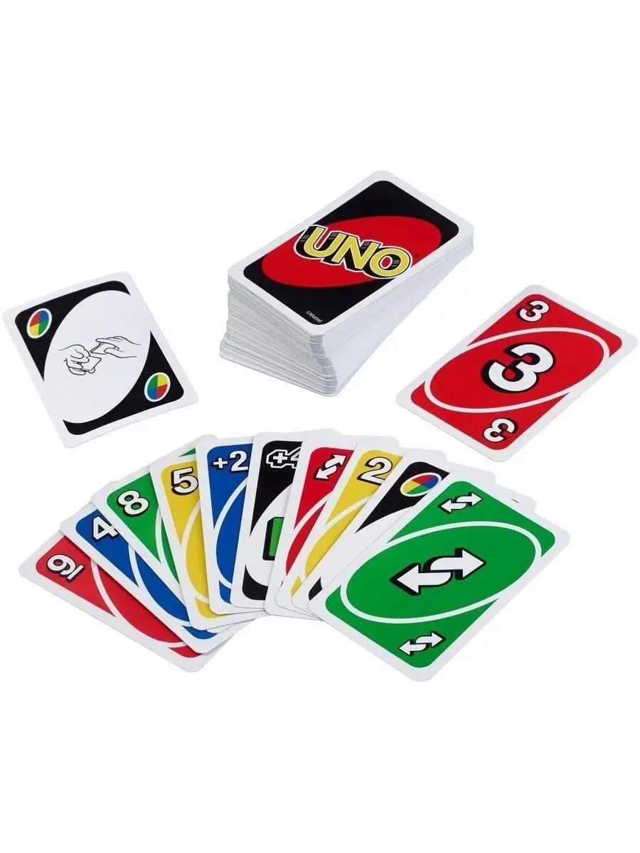 Игра настольная карточная Games Uno UNO 97115328 купить в интернет-магазине  Wildberries