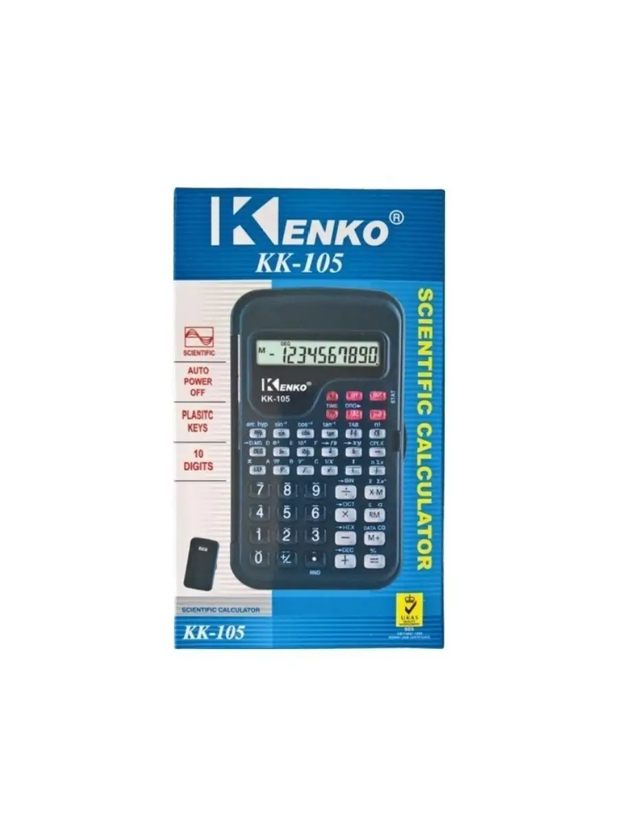 Микрокалькулятор Kenko KK-105B Trust 97146594 купить за 450 ₽ в  интернет-магазине Wildberries