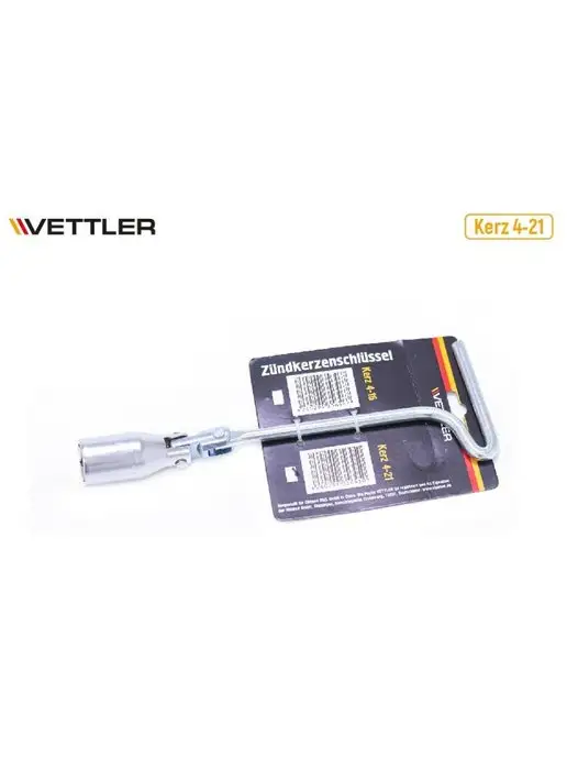 VETTLER Ключ свечной с карданным шарниром 21 мм мет ручка, вариант, фото 5
