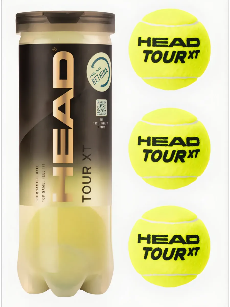 Теннисные мячи HEAD Tour XT для большого тенниса