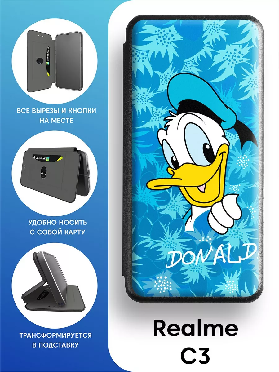 Чехол книга для Realme 5 2Case 97297215 купить за 499 ₽ в интернет-магазине  Wildberries