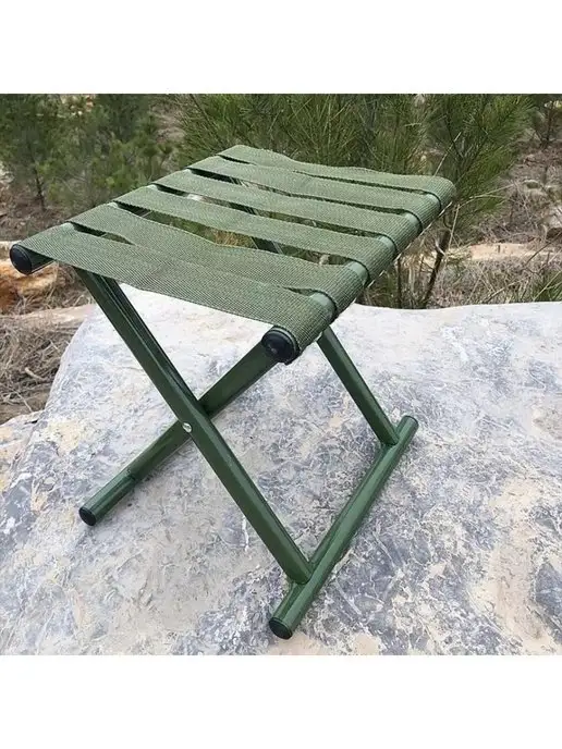 Just Do It Стул садовый складной туристический, зеленый, фото 3