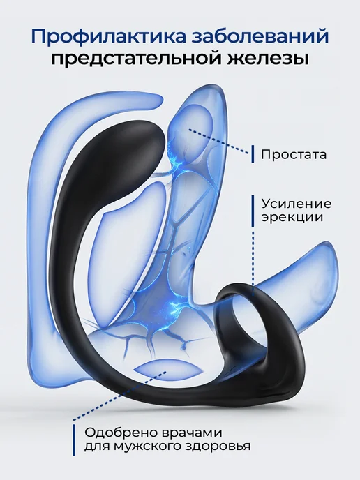 kaif life Массажер простаты вибратор мужской анальный, вариант, фото 2