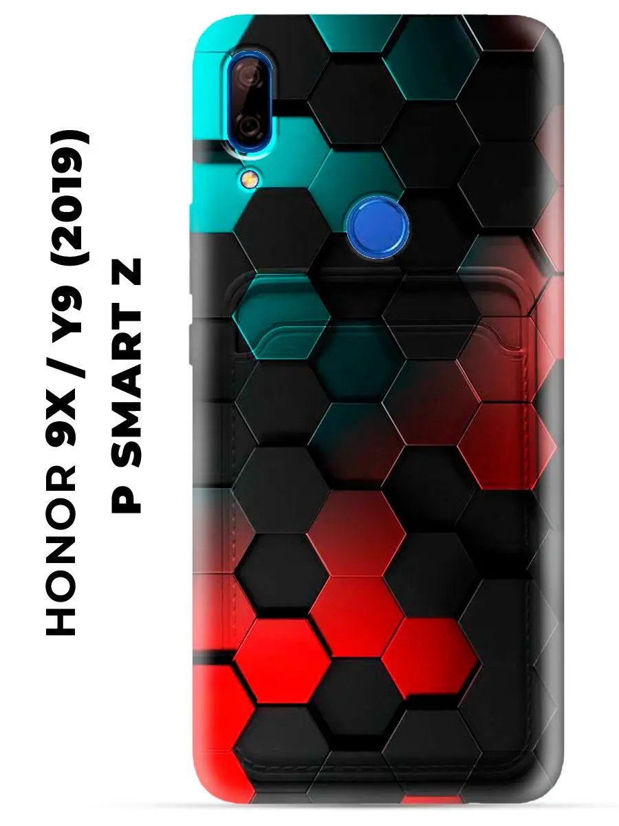 Чехол на P-Smart Z/Y9 2019/Honor 9X (для Хонор 9 икс) honor 97429640 купить  за 192 ₽ в интернет-магазине Wildberries