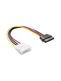 Переходник питания Molex 4 pin - SATA VIDGES 97477037 купить за 148 ₽ в интернет-магазине Wildberries