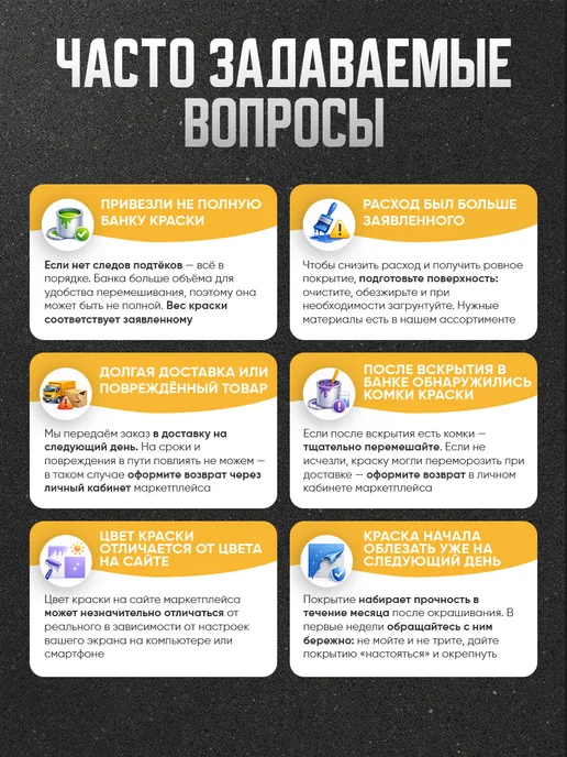 Malare Краска АК-511 для дорожной разметки, для пола 1,25 кг, 1,25 кг, фото 8