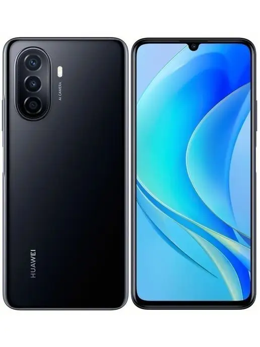 Смартфон HUAWEI Nova Y70 4/128 ГБ, черный