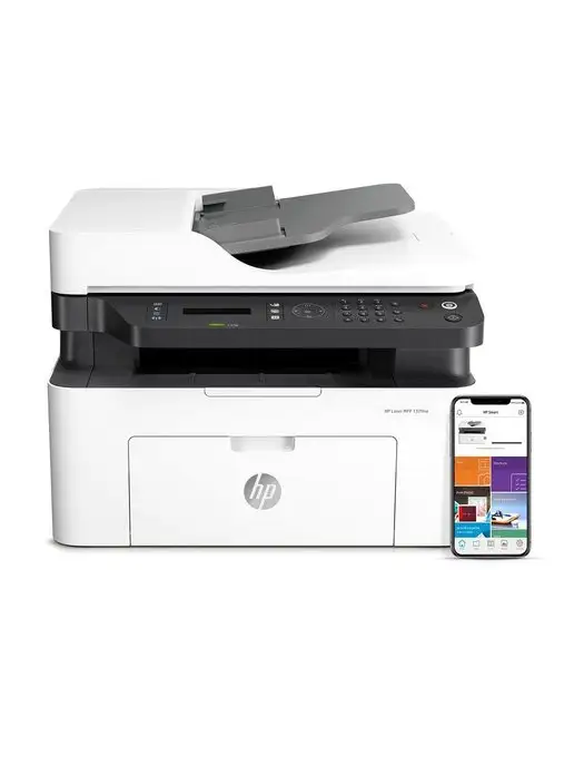 HP Русская версия МФУ LaserJet MFP 137fnw (4ZB84A) Wi-Fi, вариант, фото 3