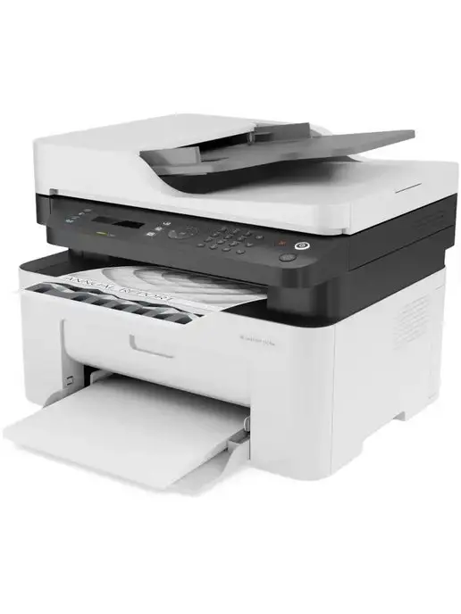 HP Русская версия МФУ LaserJet MFP 137fnw (4ZB84A) Wi-Fi, вариант, фото 6