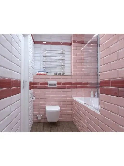 Керамическая плитка Плитка Глянцевая грань 8,5*28.5 см, 8.5x28.5 см, фото 5
