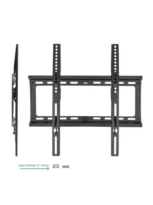 Kromax Кронштейн для телевизора 22-65" настенный IDEAL-3 BLACK, черный, фото 5