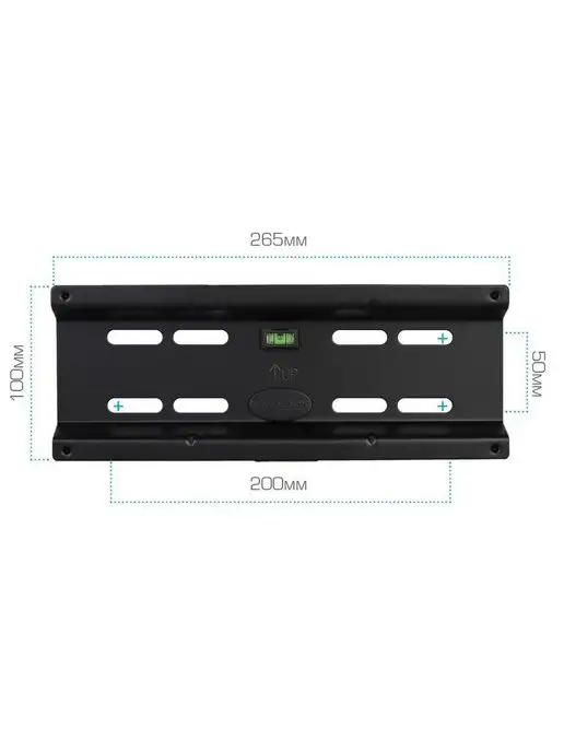Kromax Кронштейн для телевизора 15"-47" настенный FLAT-6, черный, фото 5