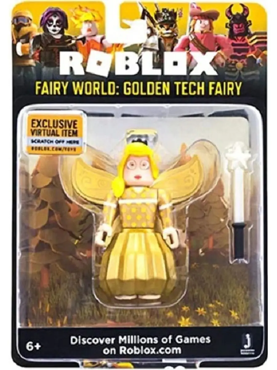 Роблокс Коллекционная фигрка Golden Tech Fairy Roblox 97606650 купить за 1  707 ₽ в интернет-магазине Wildberries