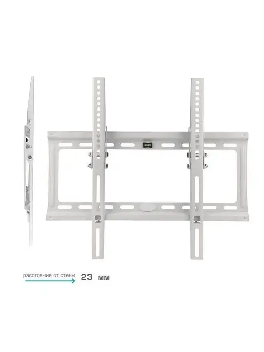 Kromax Кронштейн для телевизора 22"-65" настенный IDEAL-4w, белый, фото 4