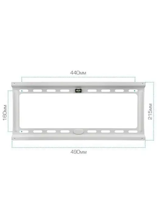 Kromax Кронштейн для телевизора 22"-65" настенный IDEAL-4w, белый, фото 5