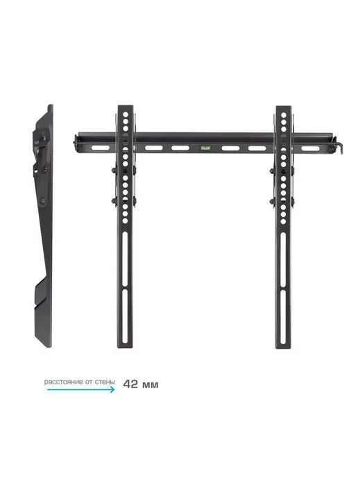Kromax Кронштейн для телевизора 22"-65" настенный VEGA-12, черный, фото 4