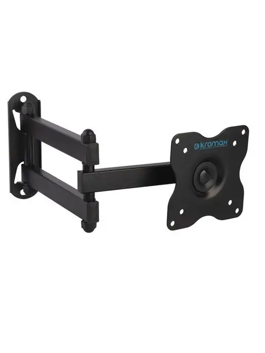 Kromax Кронштейн для телевизора 15"-28" настенный DIX-15b, черный, фото 6