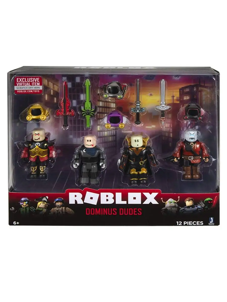 Роблокс Фигурки с кодом героев Dominus Dudes Roblox 97617563 купить в  интернет-магазине Wildberries