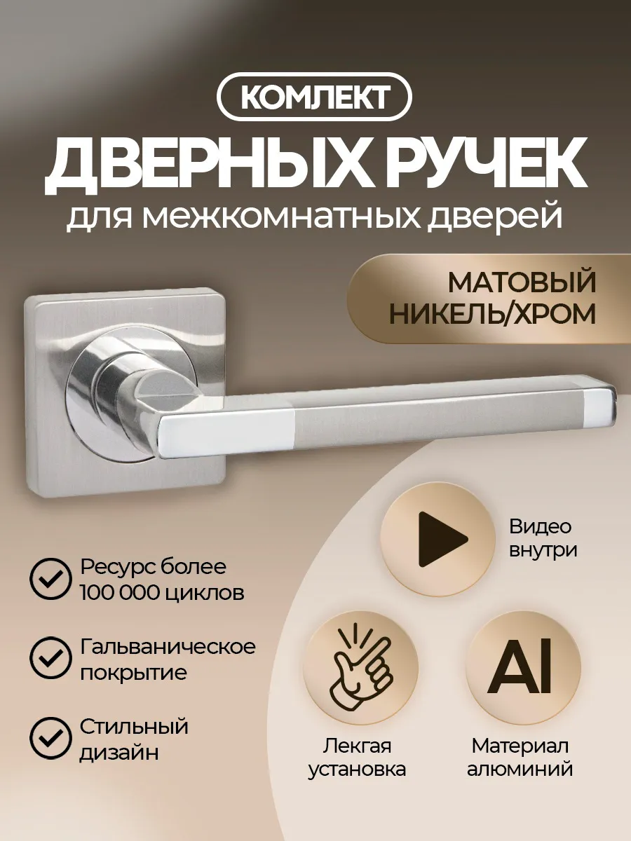 Ручка дверная межкомнатная