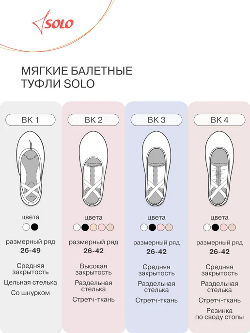 SOLO Балетки для танцев, черный, фото 8