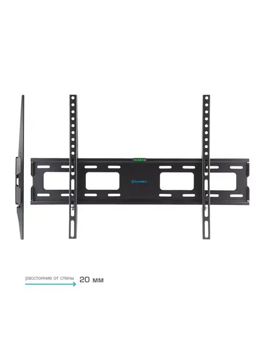 TUAREX Кронштейн для телевизора 32"-90" настенный OLIMP-201, черный, фото 4
