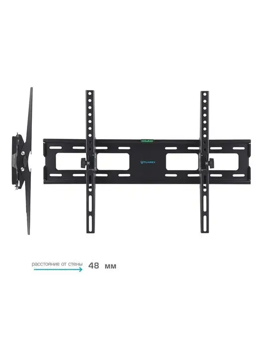 TUAREX Кронштейн для телевизора 32"-90" настенный OLIMP-202, черный, фото 3