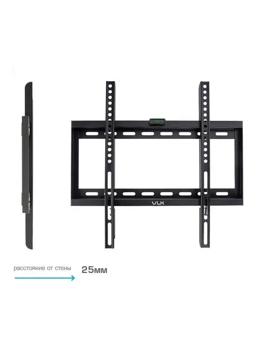 VLK Кронштейн для телевизора 26"-65" настенный TRENTO-33, черный, фото 5