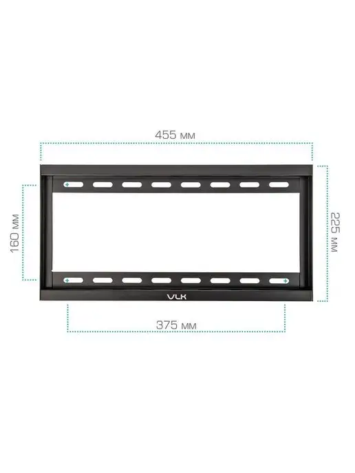 VLK Кронштейн для телевизора 26"-65" настенный TRENTO-33, черный, фото 6