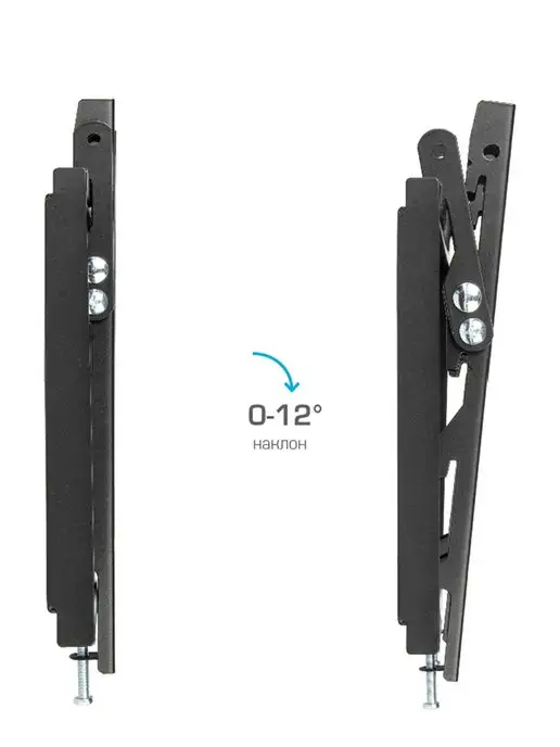 VLK Кронштейн для телевизора 15"-48" настенный TRENTO-36, черный, фото 7