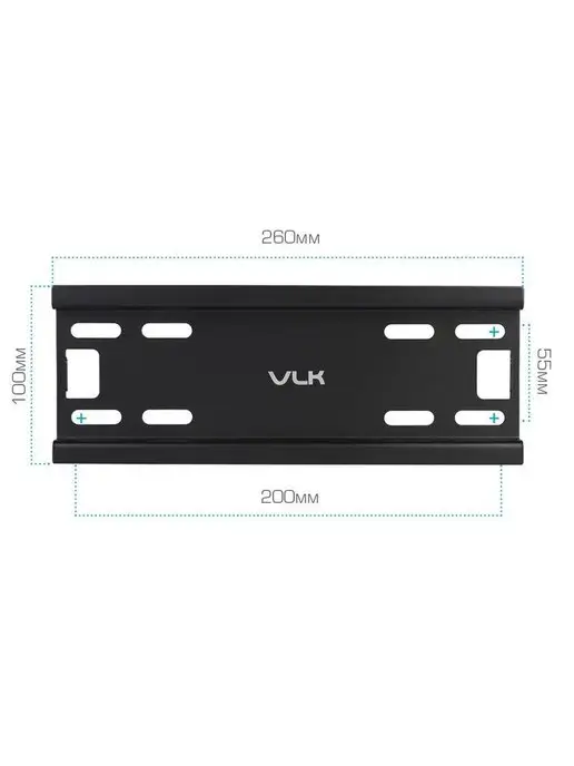 VLK Кронштейн для телевизора 15"-48" настенный TRENTO-38, черный, фото 4