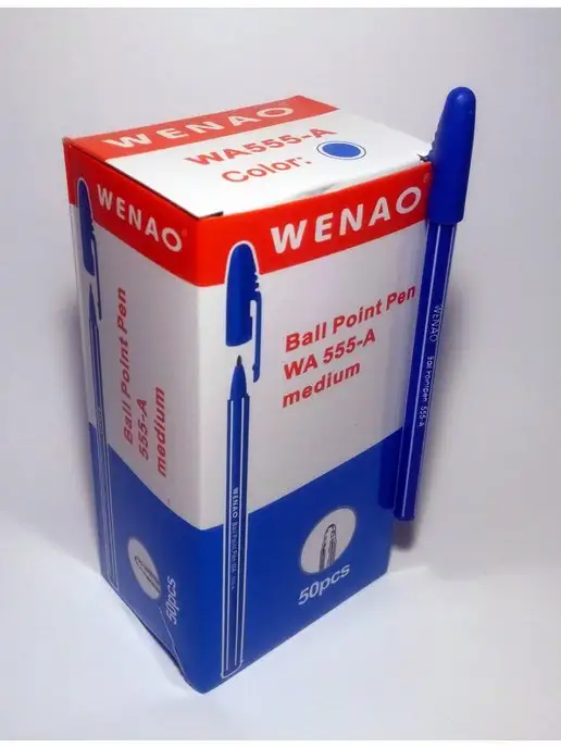 Ручки/Ручка шариковая/WENAO Ручка, синий, фото 6