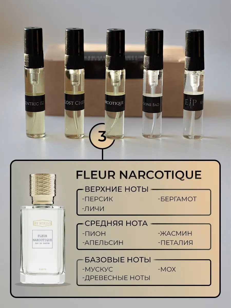 Духи стойкие набор пробники 5 шт Extrait de Parfum 97928375 купить за 448 ₽  в интернет-магазине Wildberries