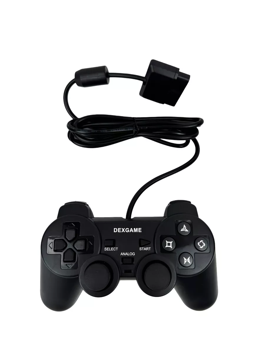 Геймпад для Playstation 2 проводной PlayStation 97989936 купить за 499 ₽ в  интернет-магазине Wildberries