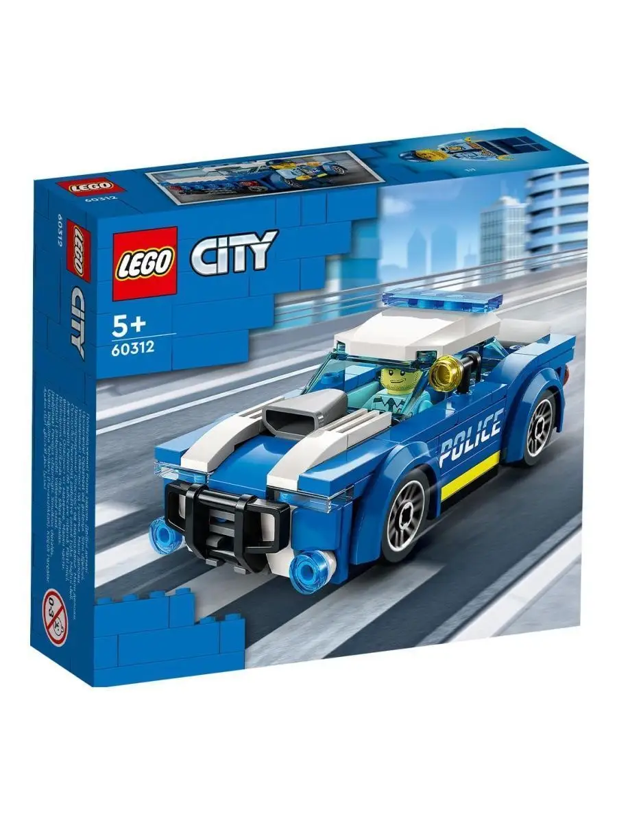 Конструктор LEGO City Полицейская Патрульная Машина 60312 LEGO 97990133  купить за 1 557 ₽ в интернет-магазине Wildberries