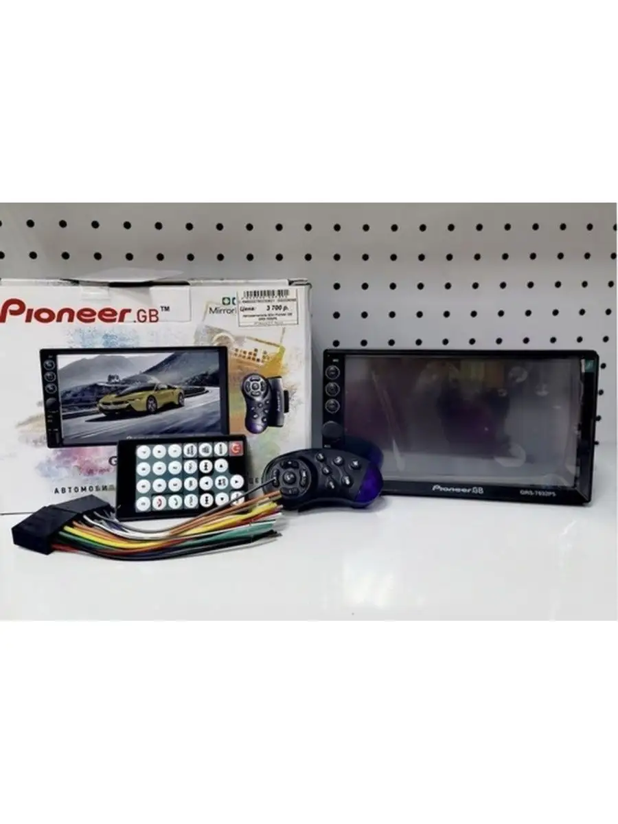 2 din с экраном автомобильная руль 7632 Pioneer 98048382 купить за 2 730 ₽  в интернет-магазине Wildberries