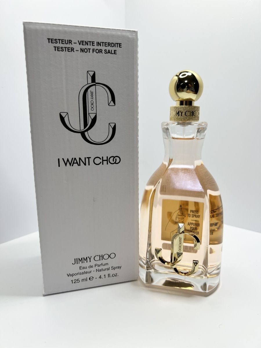 Jimmy choo want choo forever отзывы. Jimmy Choo i want Choo EDP Tester. I want Choo. Как выглядит тестер Jimmy Choo 125 мл.