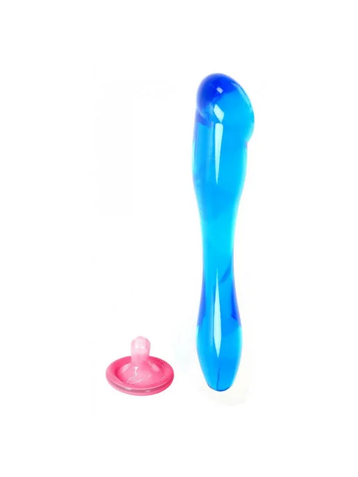 Seven Creations Фаллос гибкий синий Penis Probe, синий