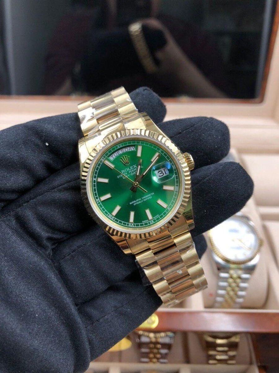 Копия часов ролекс купить. Rolex l-666. Rolex с зеленым циферблатом мужские. Золотые часы ролекс мужские оригинал. Rolex Lux.