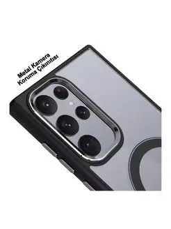 Чехо для Samsung S22 ULTRA с MagSafe Beyza. Цвет черный. Вид 2.