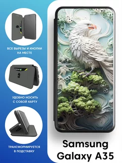 Чехол-книга на Samsung Galaxy A35 5G Mobi711 98440724 купить за 365 ₽ в интернет-магазине Wildberries