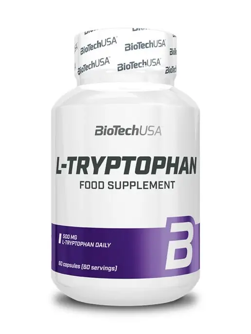 BioTechUSA Аминокислоты L-TRYPTOPHAN Триптофан 60 капсул