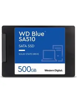 SSD диск WD Blue WDS500G3B0A/500Gb WD 98478664 купить за 2 701 ₽ в интернет-магазине Wildberries